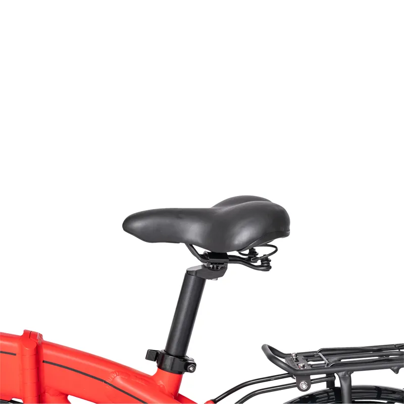 Ampere Mode Electric Folding Bike Red-4
